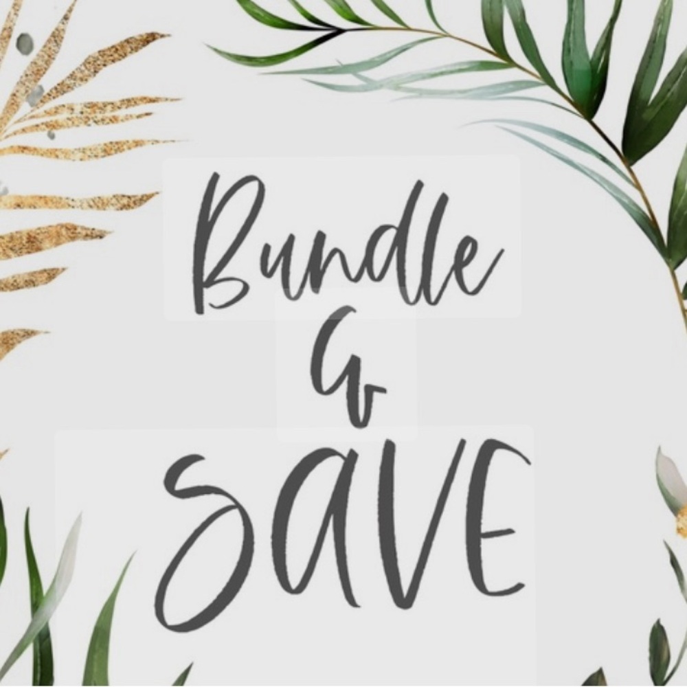 Bundle and save !  Get a discount.